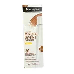 Neutrogena Purescreen Mineral UV Tinted Face
Sunscreen Med Deep SPF 30 1.1 fl oz